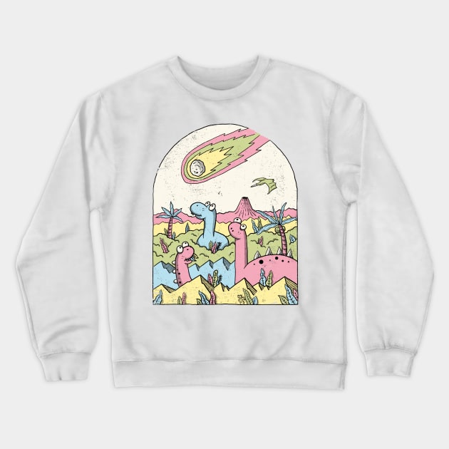 Asteroid Crewneck Sweatshirt by quilimo